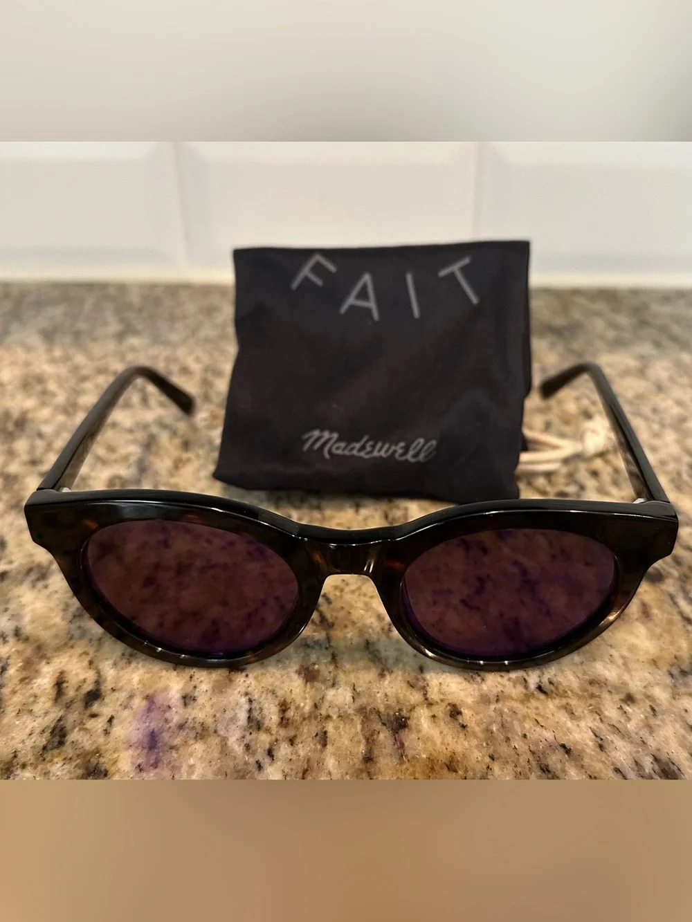 Madewell Tortoiseshell Frame Sunglasses